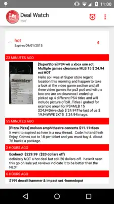 Play RFD Hot Deals Widget