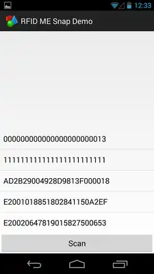 Play RFID ME Snap Demo
