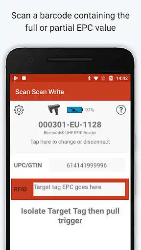Play RFID Scan Scan Write