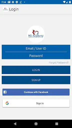 Play RG Academy Test APP  and enjoy RG Academy Test APP with UptoPlay