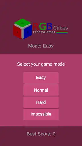 Play RGB Cubes as an online game RGB Cubes with UptoPlay