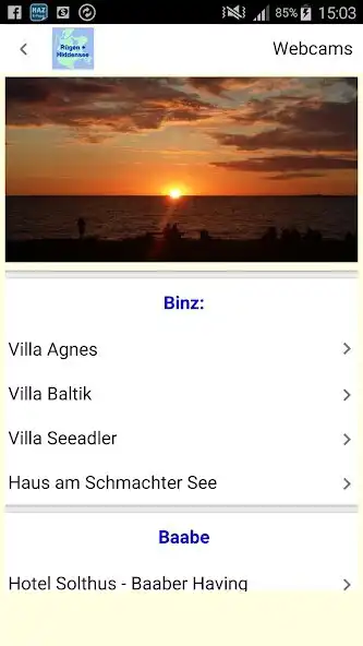 Play Rügen + Hiddensee UrlaubsApp as an online game Rügen + Hiddensee UrlaubsApp with UptoPlay