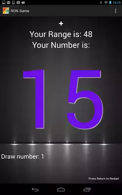 Play RGN-Game Random Number