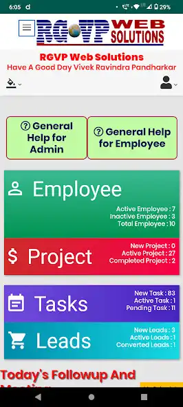 Play RG-VP Web Solutions - Employee as an online game RG-VP Web Solutions - Employee with UptoPlay