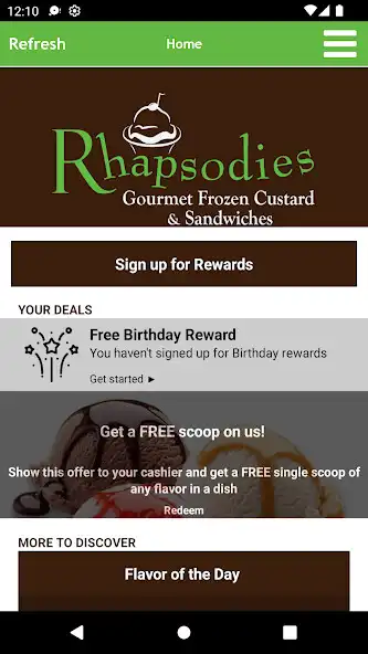 Play Rhapsodies Frozen Custard  and enjoy Rhapsodies Frozen Custard with UptoPlay