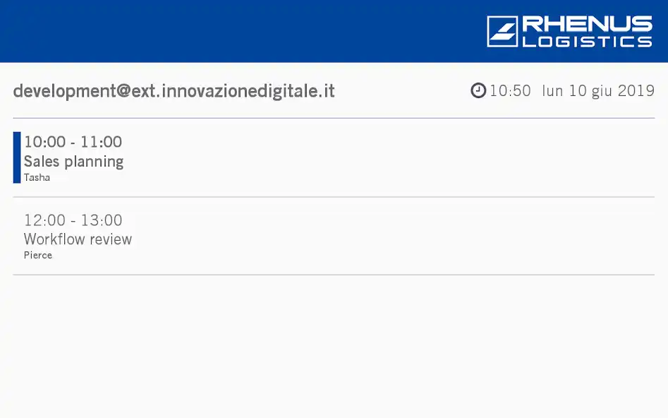 Play Rhenus Italia - Room Booking as an online game Rhenus Italia - Room Booking with UptoPlay