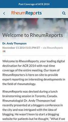 Play RheumReports Play RheumReports
