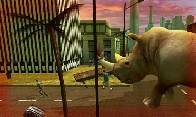 Play Rhino Rampage Attack Play Rhino Rampage Attack