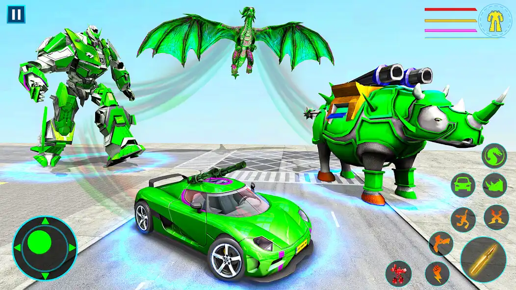Play Rhino Robot Game – Robot Game  and enjoy Rhino Robot Game – Robot Game with UptoPlay