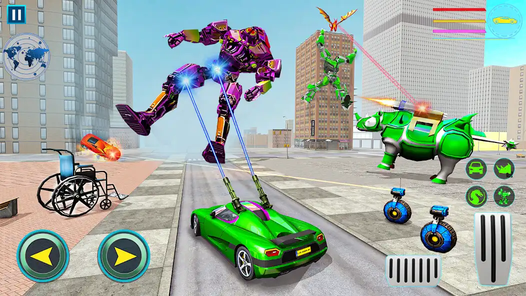 Play Rhino Robot Game – Robot Game as an online game Rhino Robot Game – Robot Game with UptoPlay