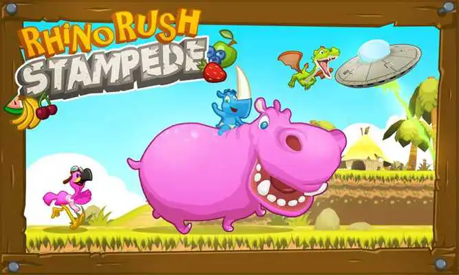 Play Rhino Rush Stampede Play Rhino Rush Stampede
