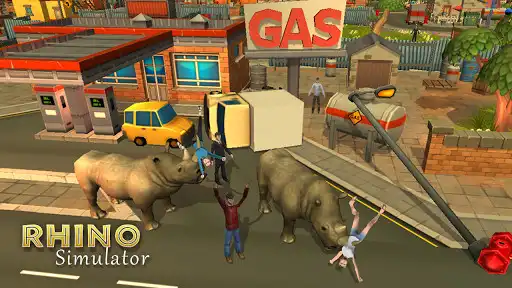 Play Rhino Simulator 3D