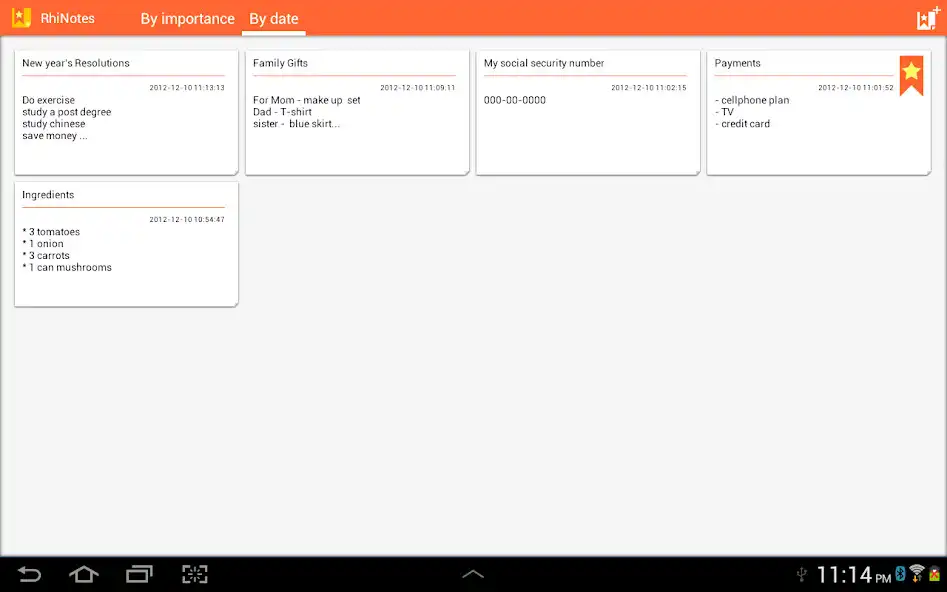 Play RhiNotes as an online game RhiNotes with UptoPlay
