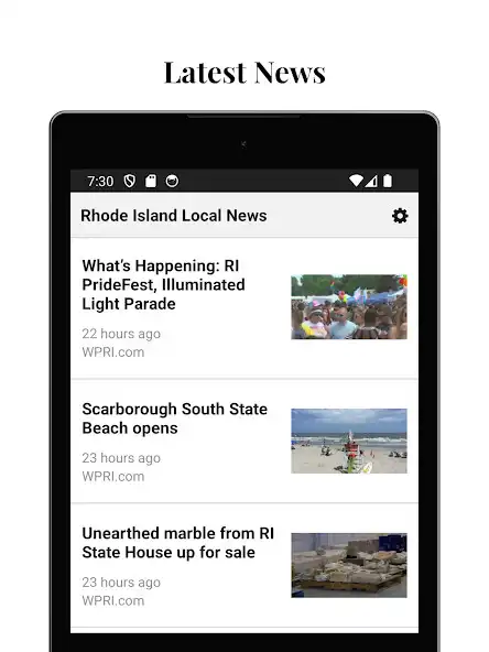 Play Rhode Island Local News  and enjoy Rhode Island Local News with UptoPlay
