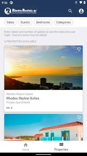 Play Rhodes Rentals as an online game Rhodes Rentals with UptoPlay