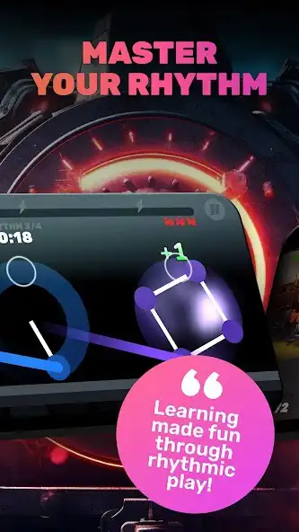 Play Rhythm Train as an online game Rhythm Train with UptoPlay