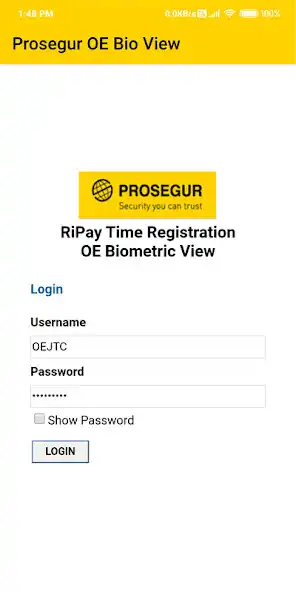Play Riact Prosegur OE Attendance Viewer  and enjoy Riact Prosegur OE Attendance Viewer with UptoPlay