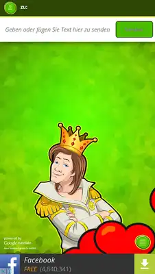 Play Ribbit German to English