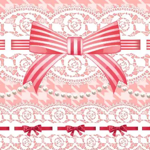 Run free android online Ribbons and Lace Wallpaper APK