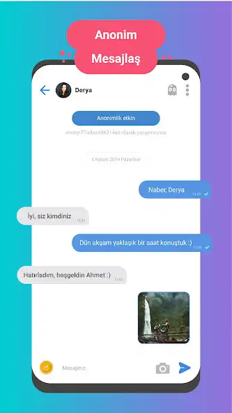 Play Ribony - Anonim Chat  and enjoy Ribony - Anonim Chat with UptoPlay