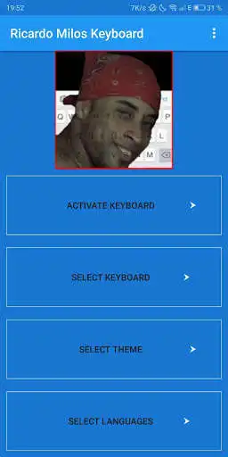 Play APK Ricardo Milos Keyboard  and enjoy Ricardo Milos Keyboard with UptoPlay com.pga.ricardomkeyboard