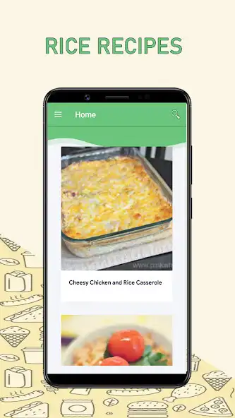 Play Rice Recipes- All Famous Recip as an online game Rice Recipes- All Famous Recip with UptoPlay