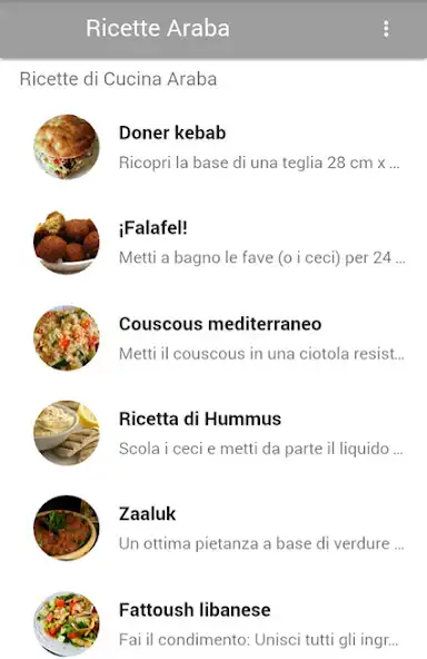 Play Ricette Di Cucina Araba as an online game Ricette Di Cucina Araba with UptoPlay