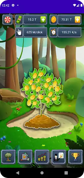 Play Rich Clicker 2 - Money Tree as an online game Rich Clicker 2 - Money Tree with UptoPlay