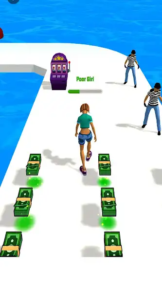 Play Rich Girl Runner 3D  and enjoy Rich Girl Runner 3D with UptoPlay
