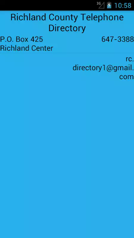 Play Richland County Directory