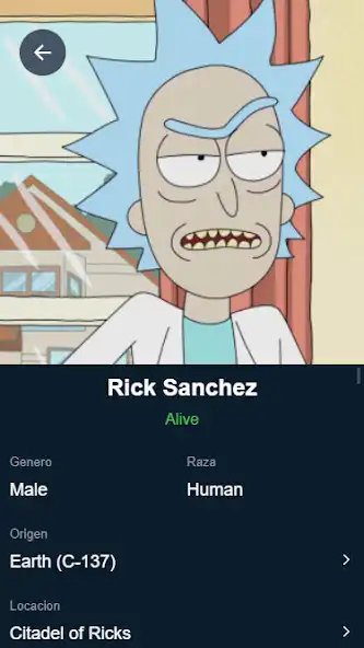 Play Rick and Morty Personajes as an online game Rick and Morty Personajes with UptoPlay