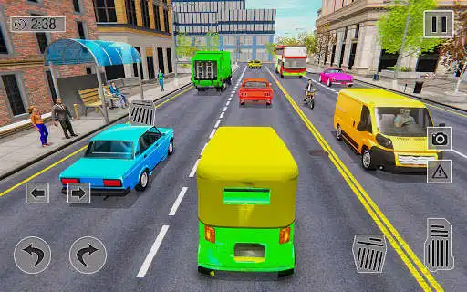Play Rickshaw Driver Modern City as an online game Rickshaw Driver Modern City with UptoPlay