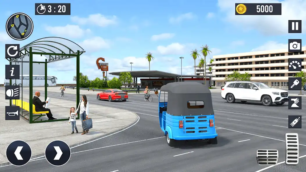Play Rickshaw Driver Tuk Tuk Game as an online game Rickshaw Driver Tuk Tuk Game with UptoPlay