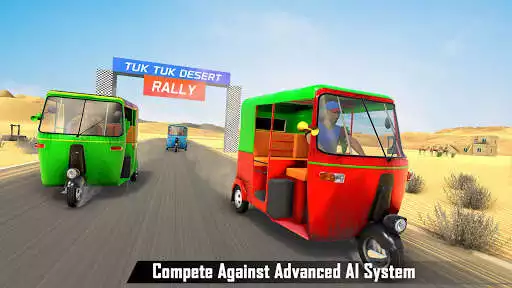 Play Rickshaw Drive: Tuk Tuk Games as an online game Rickshaw Drive: Tuk Tuk Games with UptoPlay