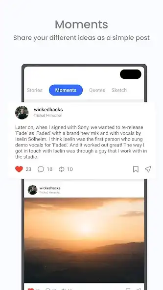 Play RiddgeApp: Share Your Moments as an online game RiddgeApp: Share Your Moments with UptoPlay