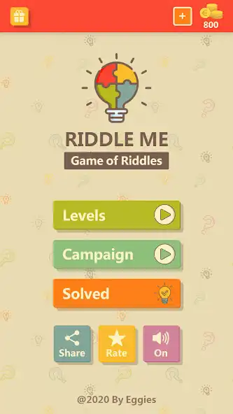 Play Riddle Me - A Game of Riddles  and enjoy Riddle Me - A Game of Riddles with UptoPlay