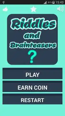 Play Riddles and Brainteasers