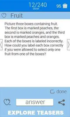 Play Riddles, Brain Teasers 2 Play Riddles, Brain Teasers 2