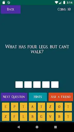 Play Riddles - Brain teasers and Logic puzzles  and enjoy Riddles - Brain teasers and Logic puzzles with UptoPlay