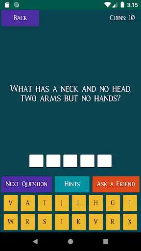 Play Riddles - Brain teasers and Logic puzzles as an online game Riddles - Brain teasers and Logic puzzles with UptoPlay