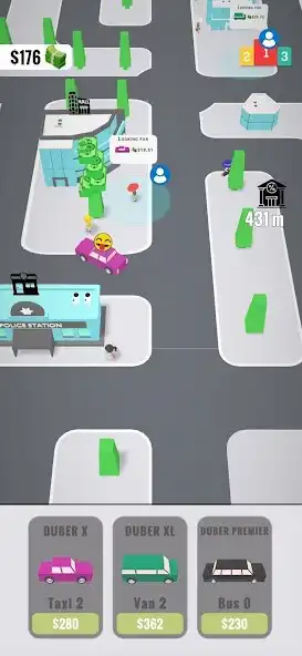 Play Ride Share Tycoon as an online game Ride Share Tycoon with UptoPlay