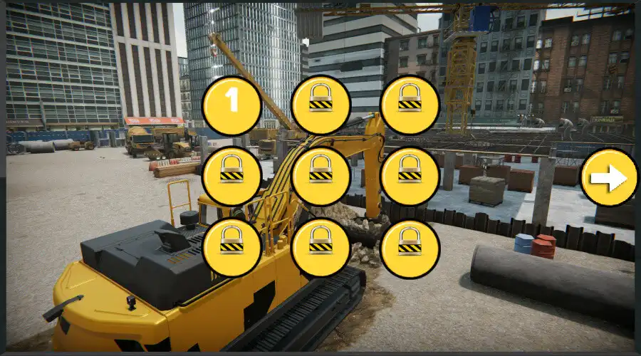 Play Riding a Excavator Simulator 2 as an online game Riding a Excavator Simulator 2 with UptoPlay
