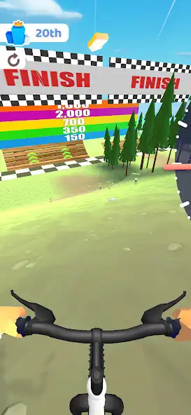 بازی Riding Extreme 3D به عنوان یک بازی آنلاین Riding Extreme 3D با UptoPlay