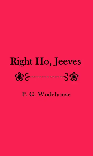 Play Right Ho Jeeves - eBook as an online game Right Ho Jeeves - eBook with UptoPlay