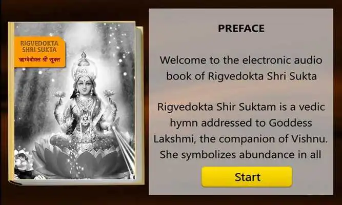 Play Rigvedokta Shree Suktam