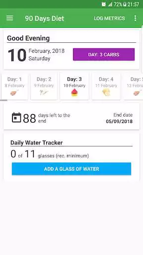 Play Rina 90 Days Diet Tracker