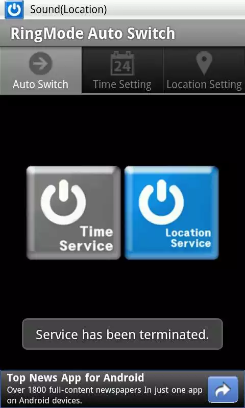Play RingMode Auto switch