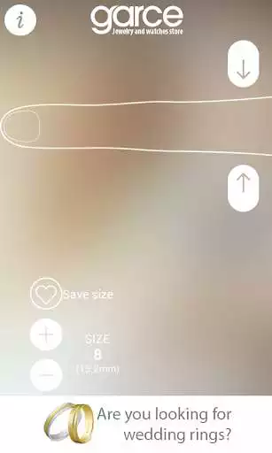 Play Ring Sizer - مقاس الخاتم‎ as an online game Ring Sizer - مقاس الخاتم‎ with UptoPlay