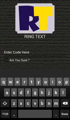 Play Ring Text