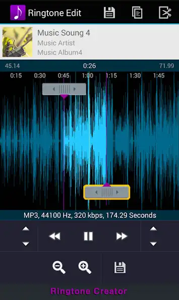 Play Ringtone Creator  MP3 Cutter as an online game Ringtone Creator  MP3 Cutter with UptoPlay